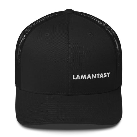 LAMANTASY Trucker Cap- Black